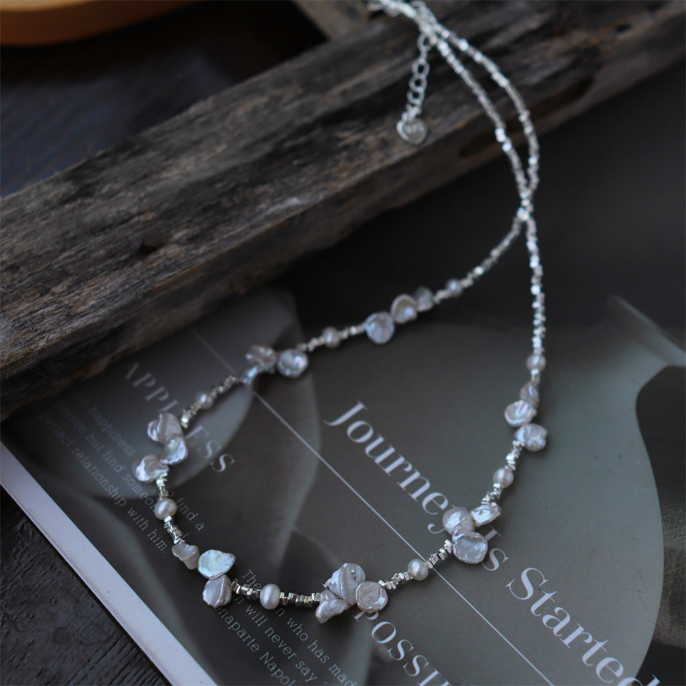 Petals Pearl Necklace