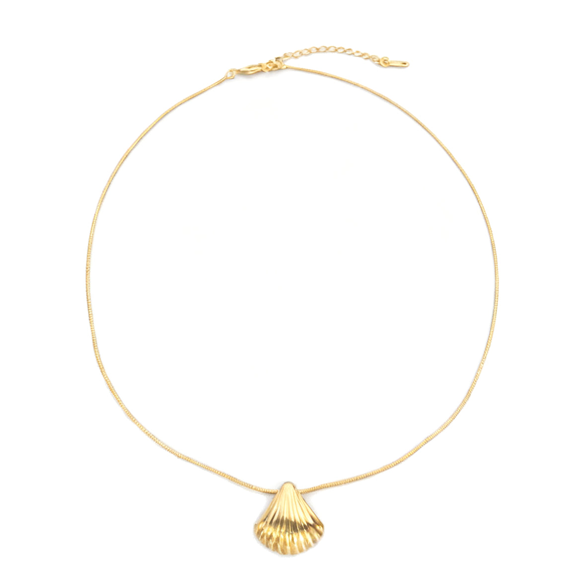 Golden Shell Necklace