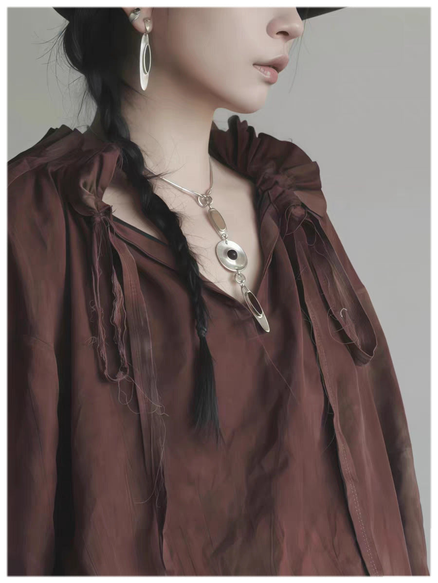 Geo Twist Necklace