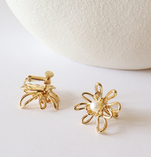 Bloom Pearl Earrings