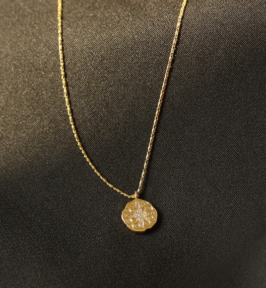 Polaris Coin Necklace
