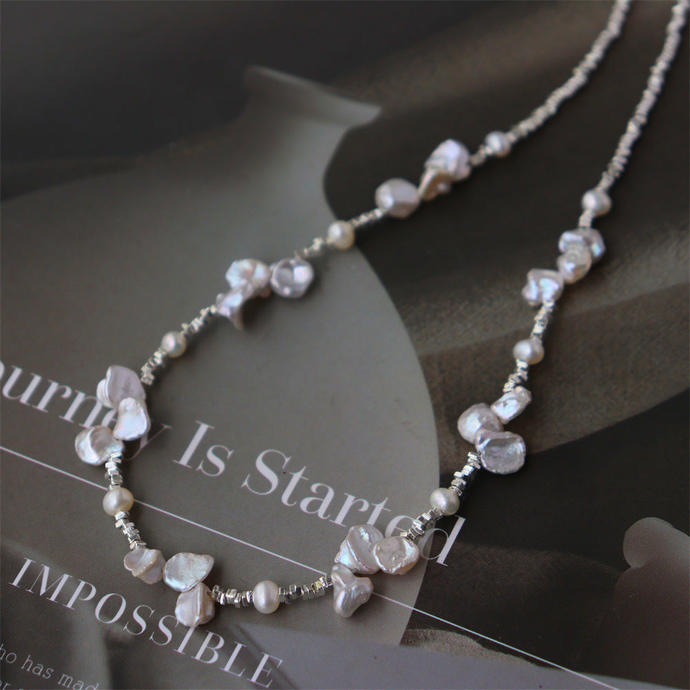 Petals Pearl Necklace
