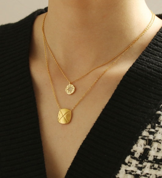 Polaris Coin Necklace