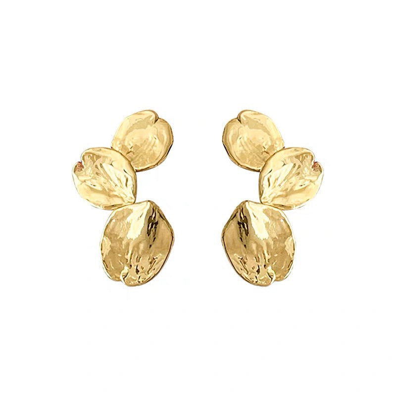 Golden Leaf Earrings