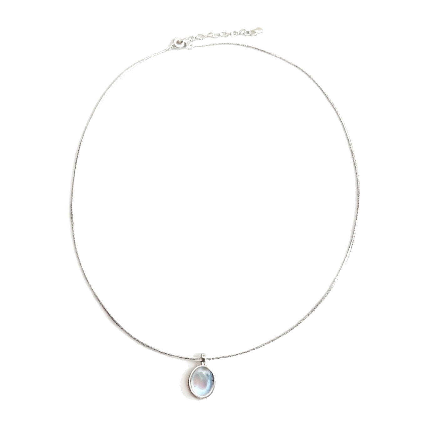 Selene Moonstone & Aquamarine Necklace