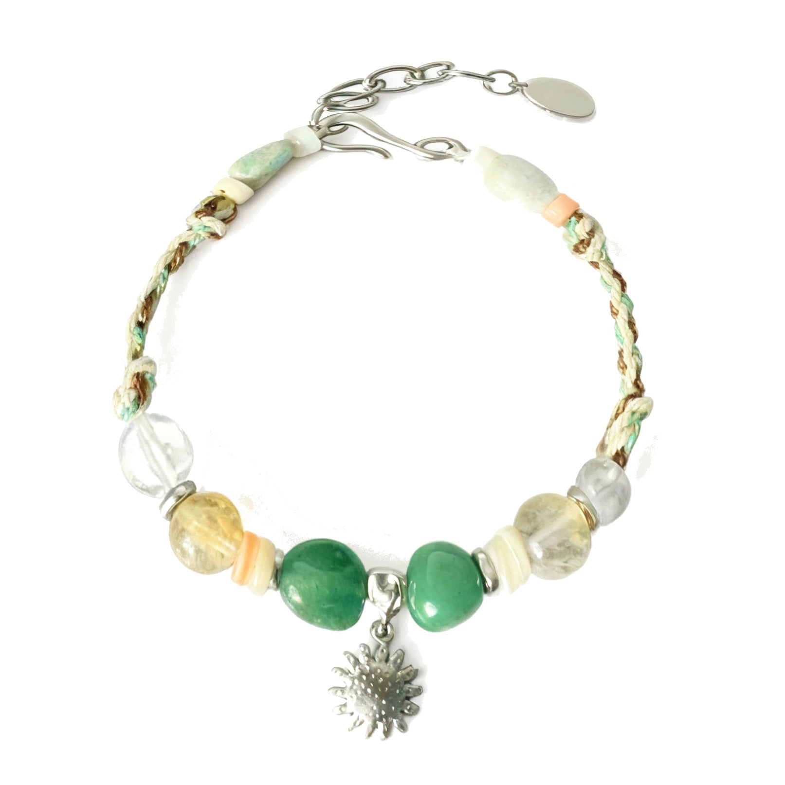 Sunrise Stone Beaded Bracelet