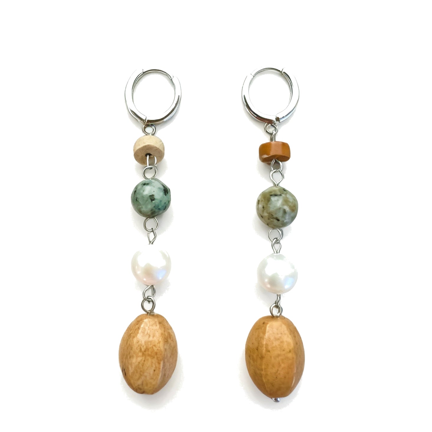 Oasis Shore Beaded Drop Earrings