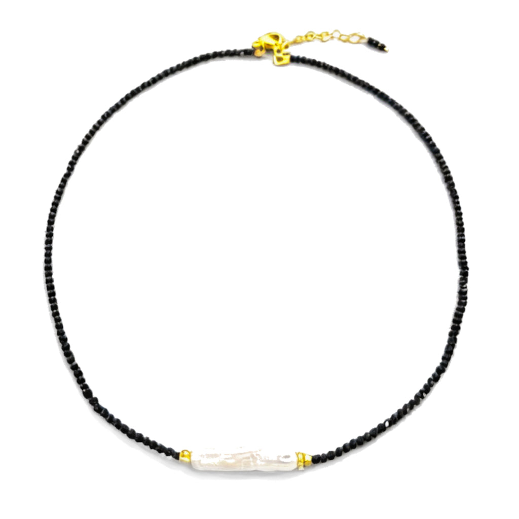 Noir Pearl Necklace